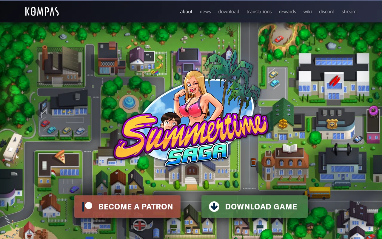 Screenshot of Summertimesaga